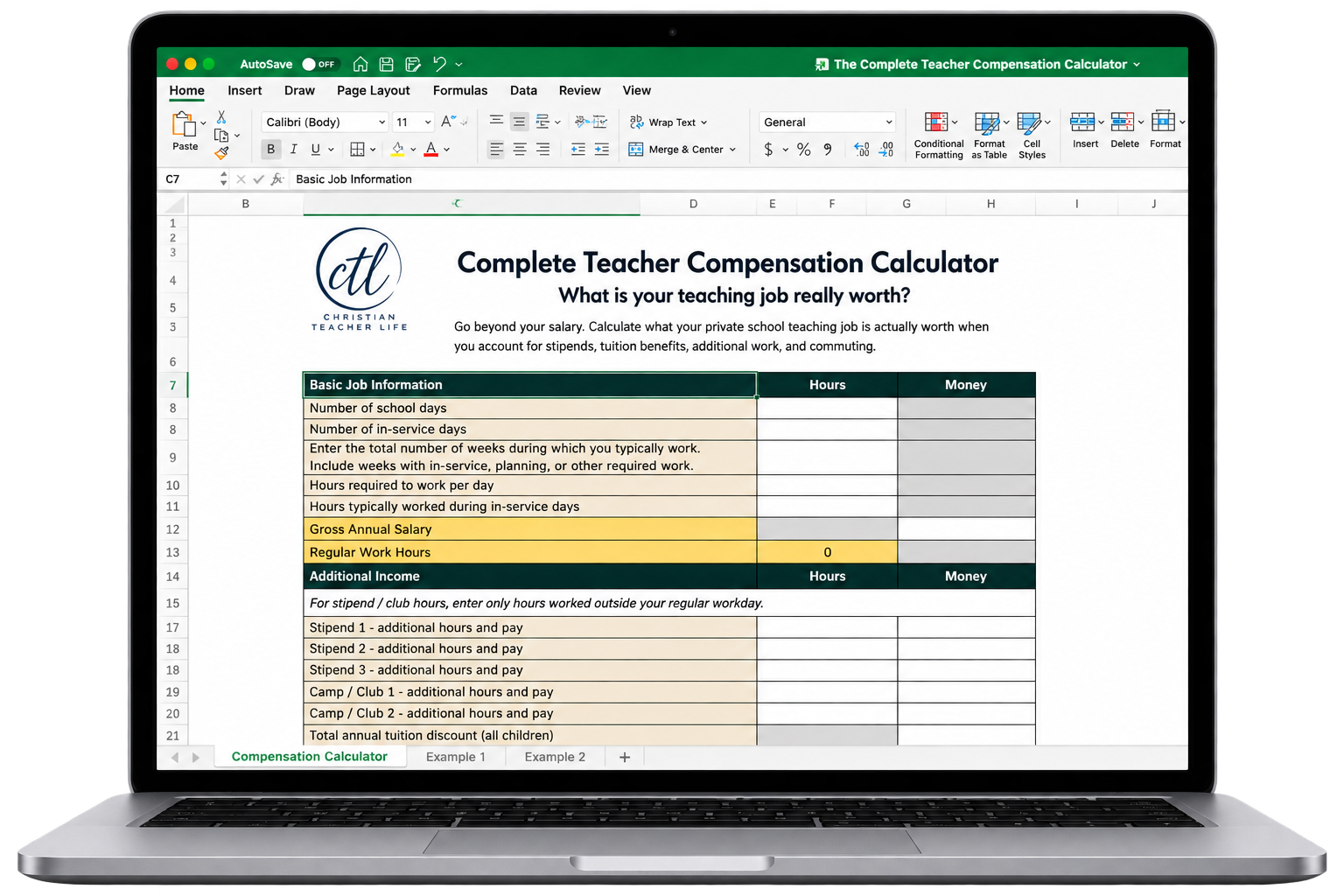 Complete Teacher Compensation Calculator