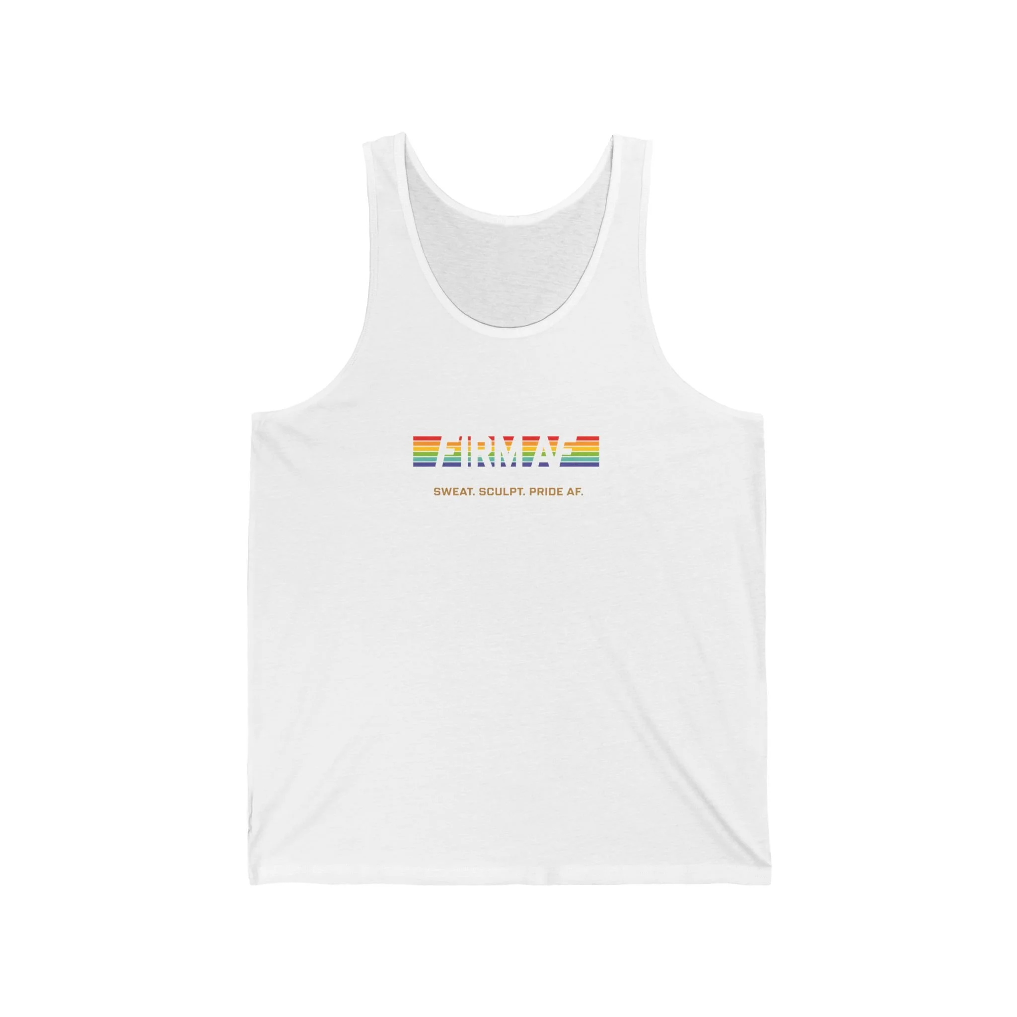 Sweat. Sculpt. Pride AF. Tank Top