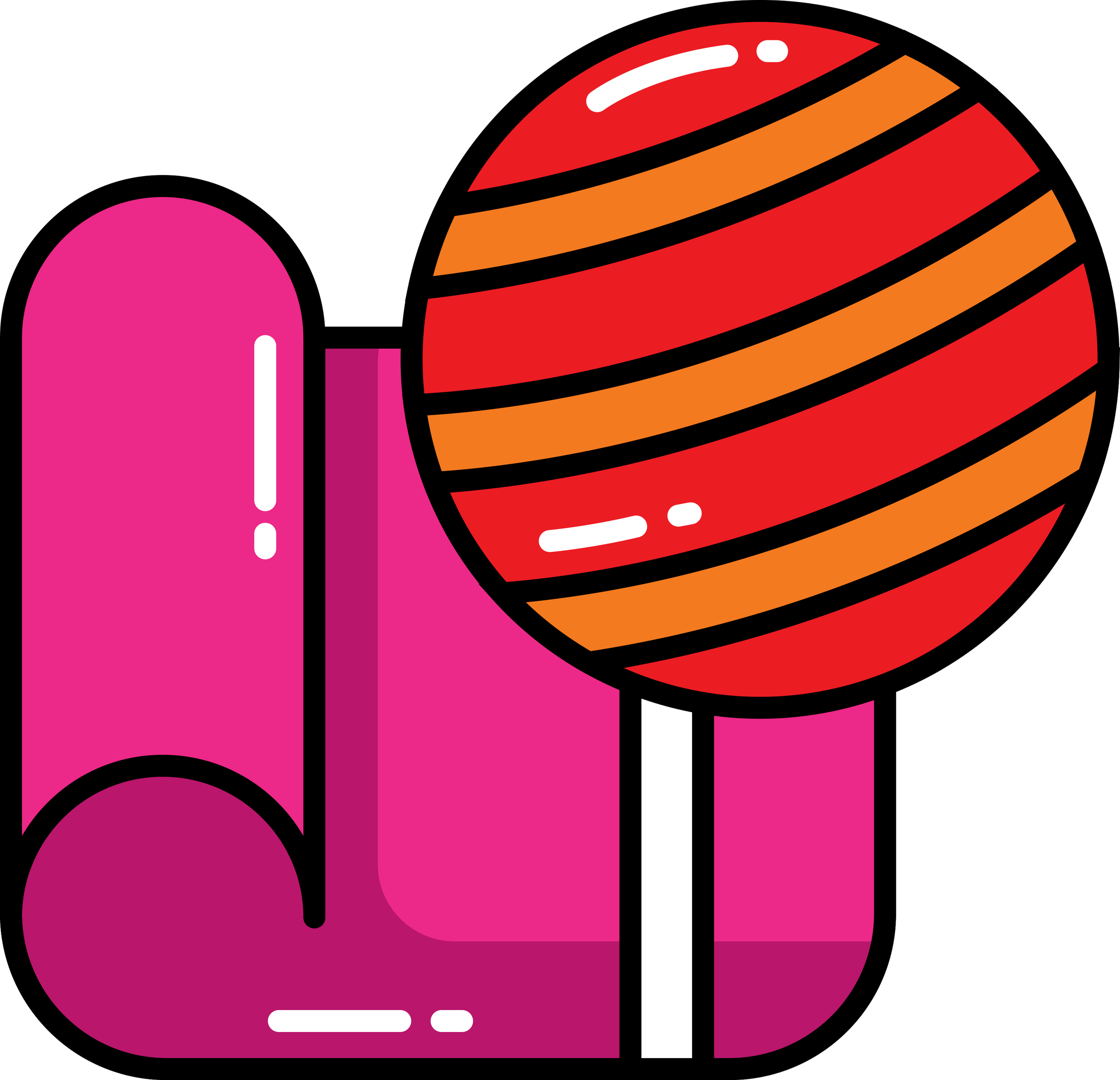 Colorful illustration of various candy, including a pink lollipop, a striped red and orange lollipop, and a purple candy stick, all with black outlines on a black background. Thrive Fitness and Coaching.