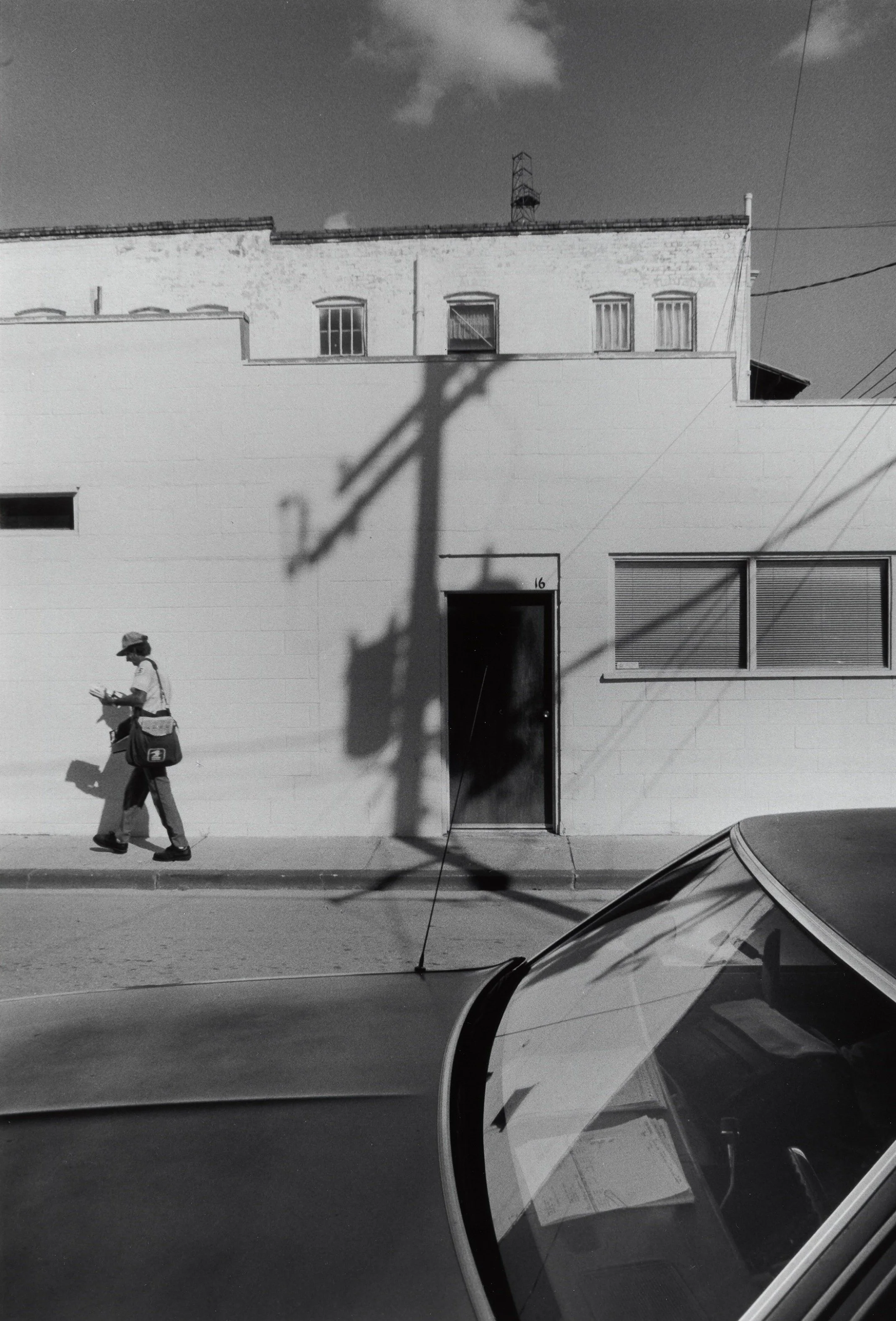 Mail Carrier on Joiner Street, 1990 
