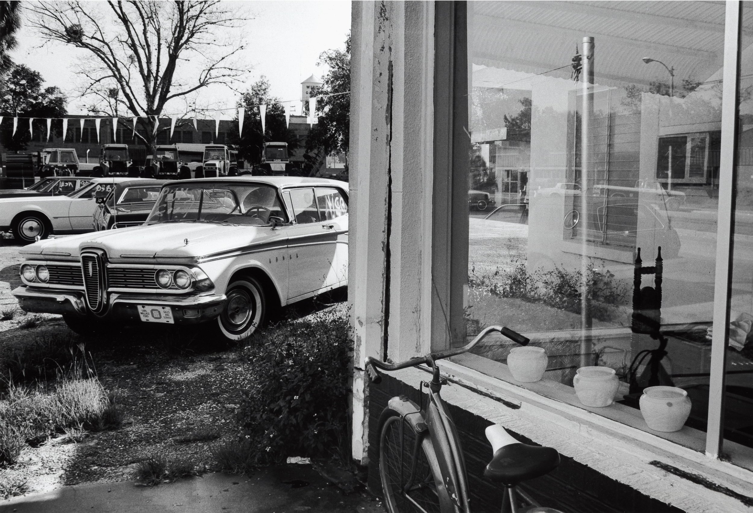 Used Car Lot on Plant Street, 1982