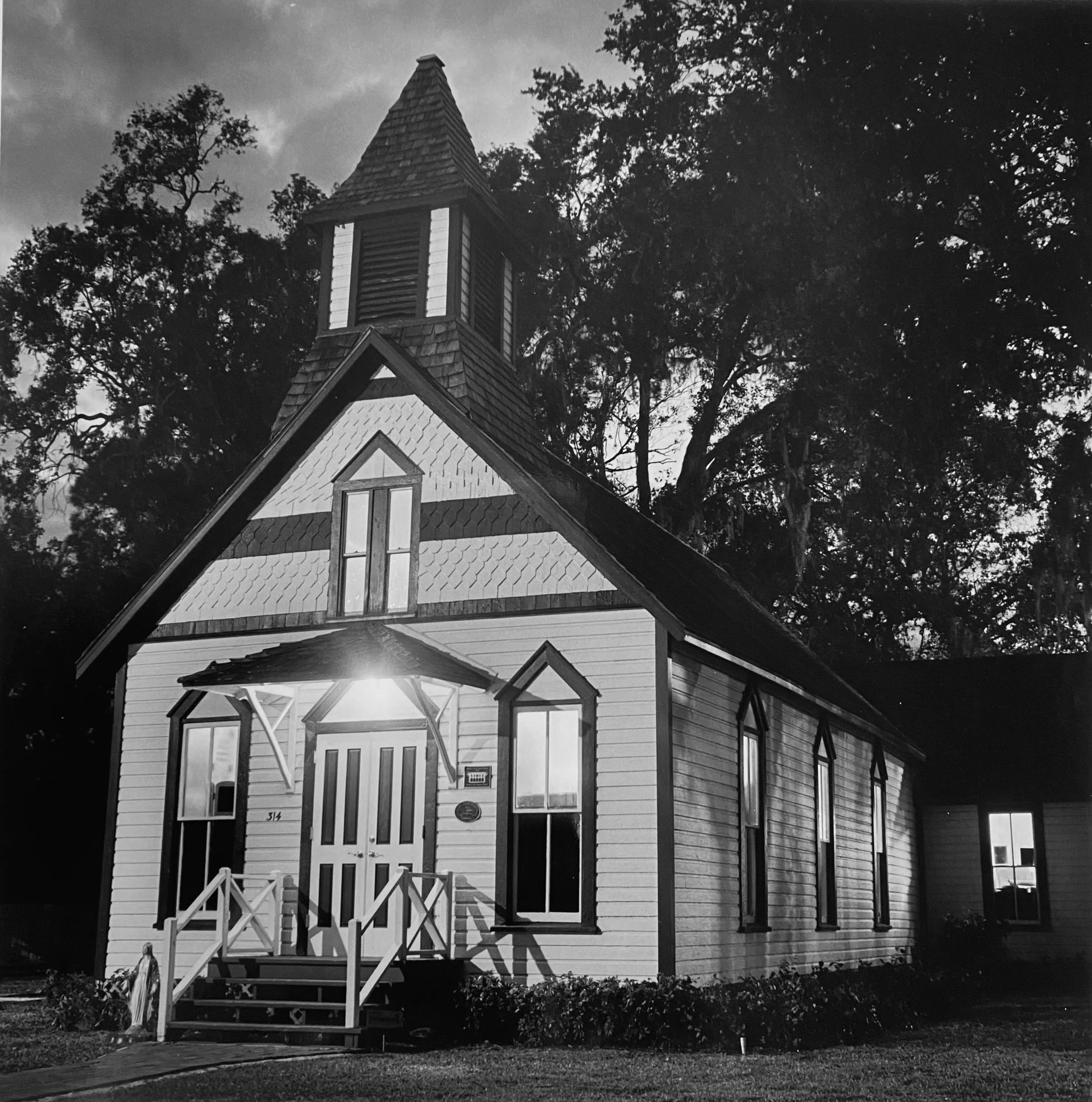 Former St. Rita Catholic Church, now the Mary S. Harrell Black Heritage Museum, New Smyrna Beach, Florida, 2016