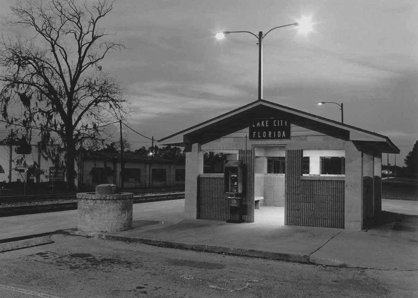 Rural Passenger Train Station, Lake City, Florida, 2001