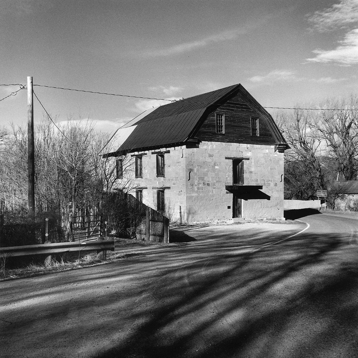 Historic 1864 St. Vrain Mill, Mora, New Mexico