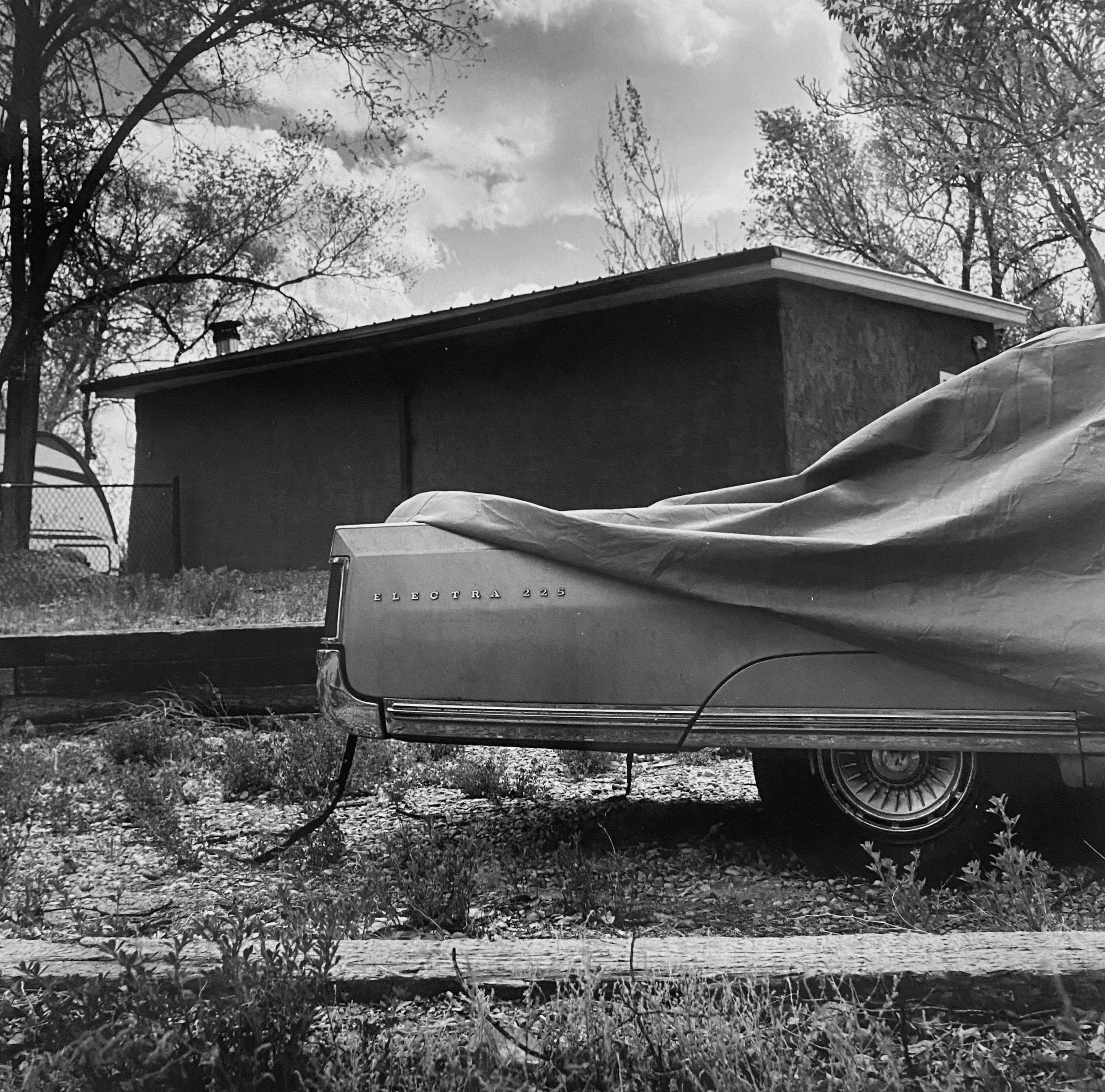 Partially Uncovered Car, Chimayo, New Mexico, 2026