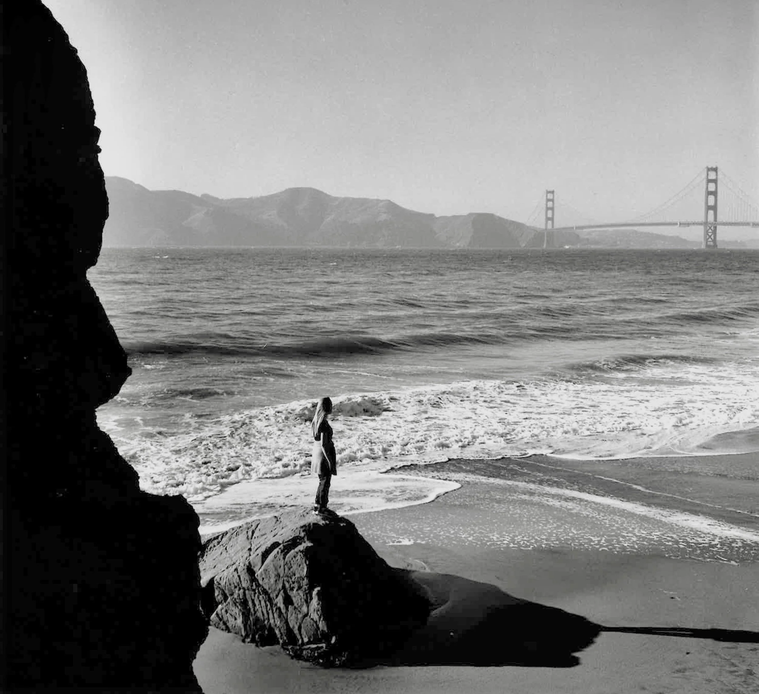 Angelina at the Golden Gate, San Francisco, California, 2018