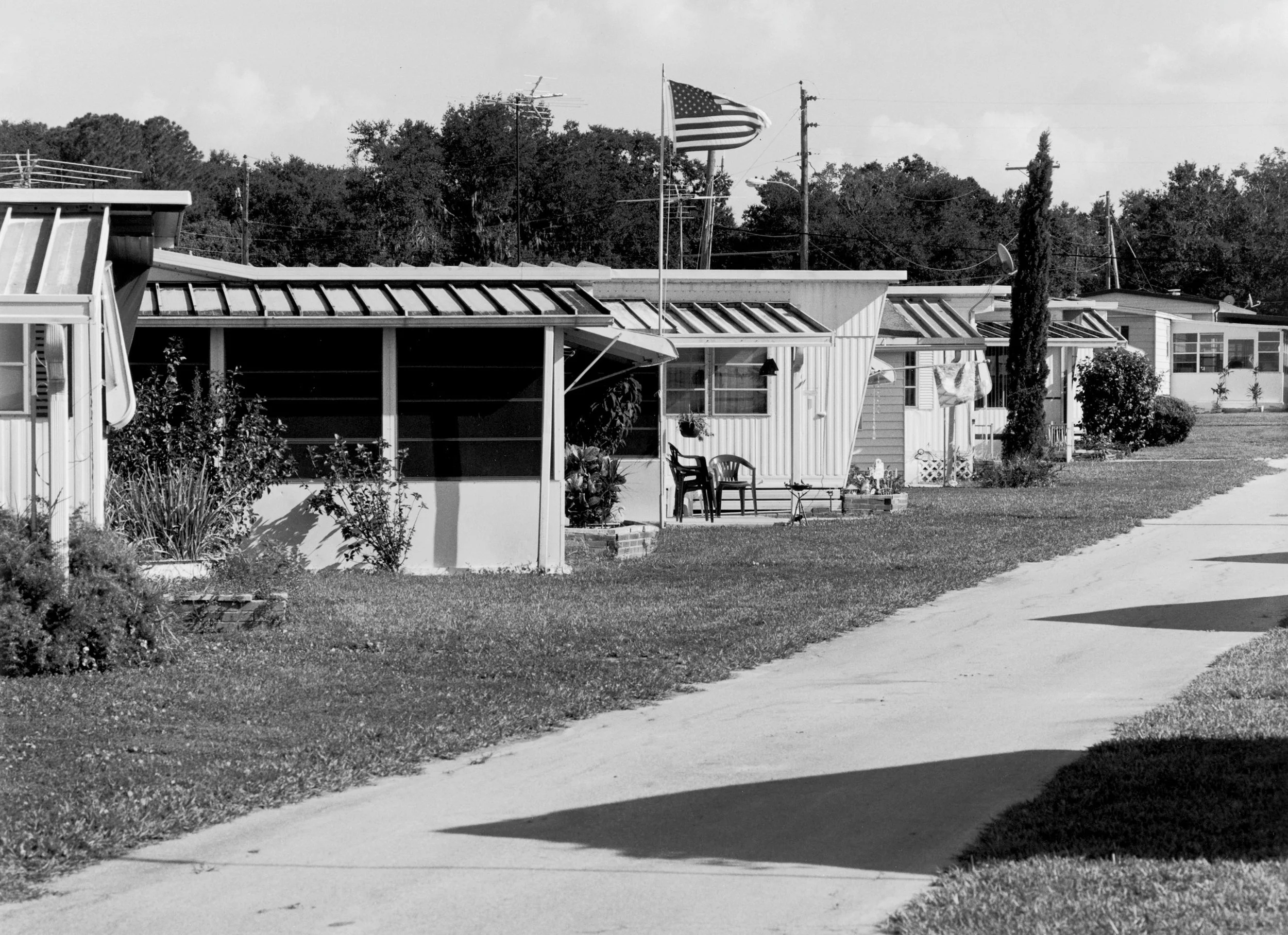 Late-model Trailer Homes on Palm Drive, 2005