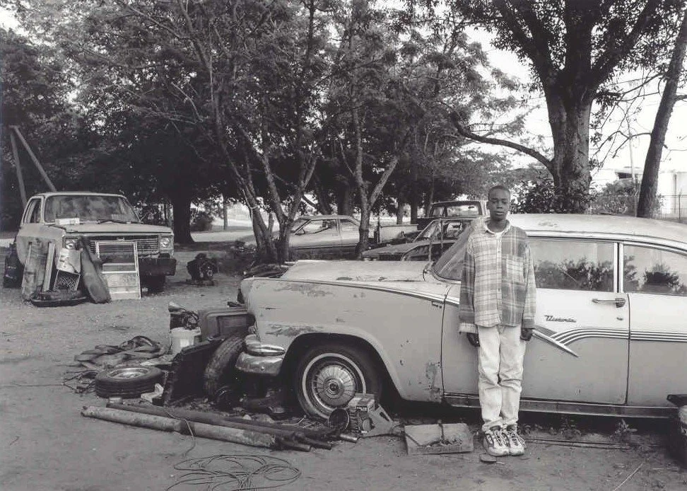 Johnny Junior with One of His Father's Beloved Vickys, Taft, Florida, 1998