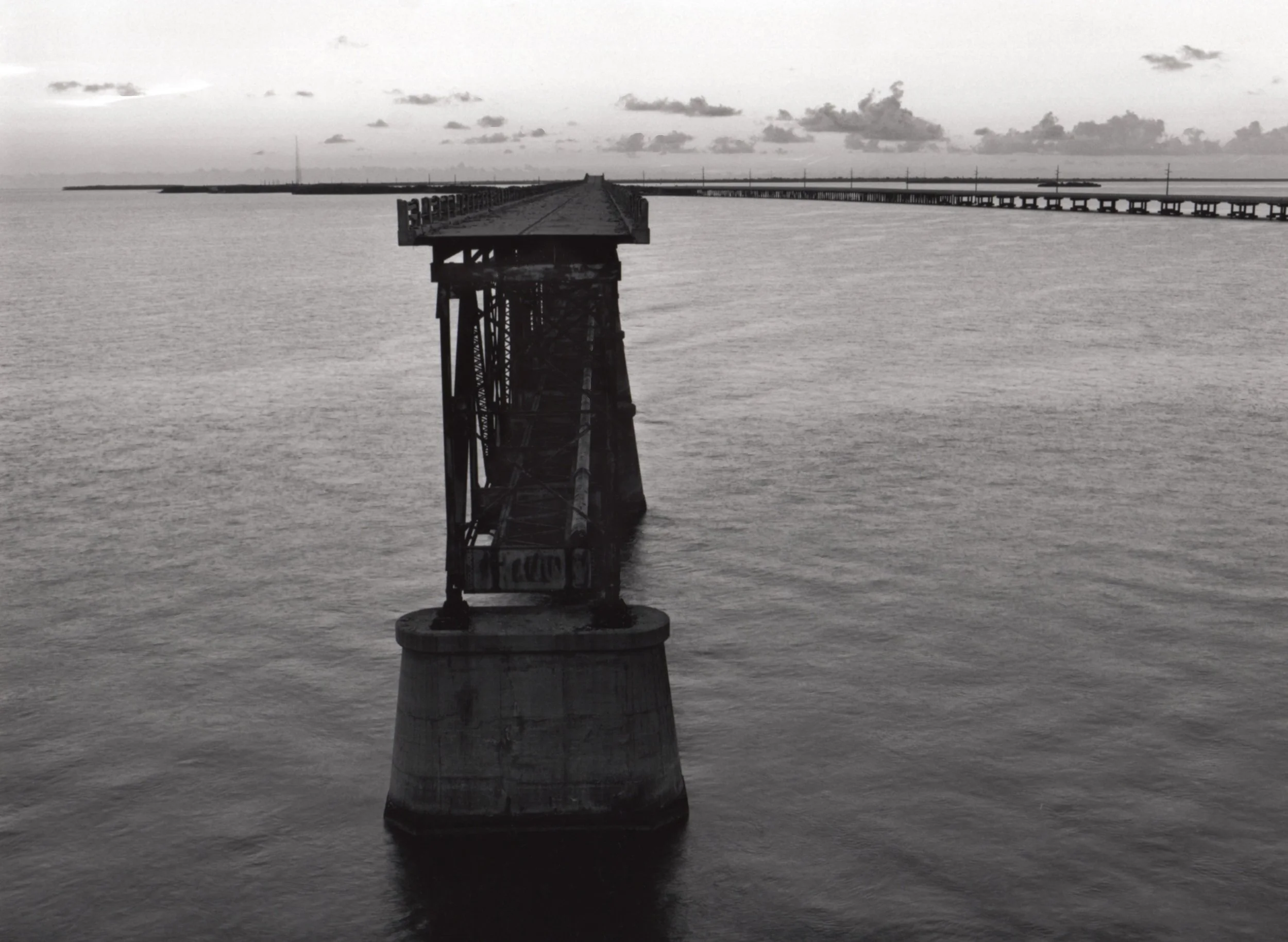Seven-Mile Bridge at Dusk, Bahia Honda, Florida, 2004