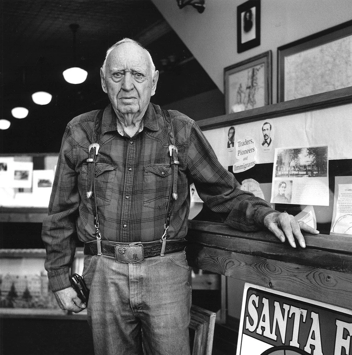 Historian Rudy Laumbach, Guardian of the Santa Fe Trail, Las Vegas, New Mexico