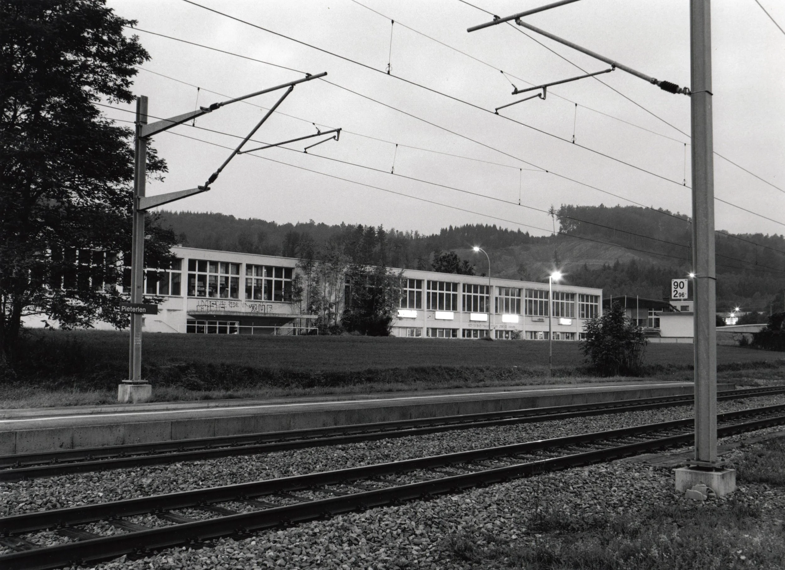 Former Perles Power Tool Factory Across Railroad Tracks