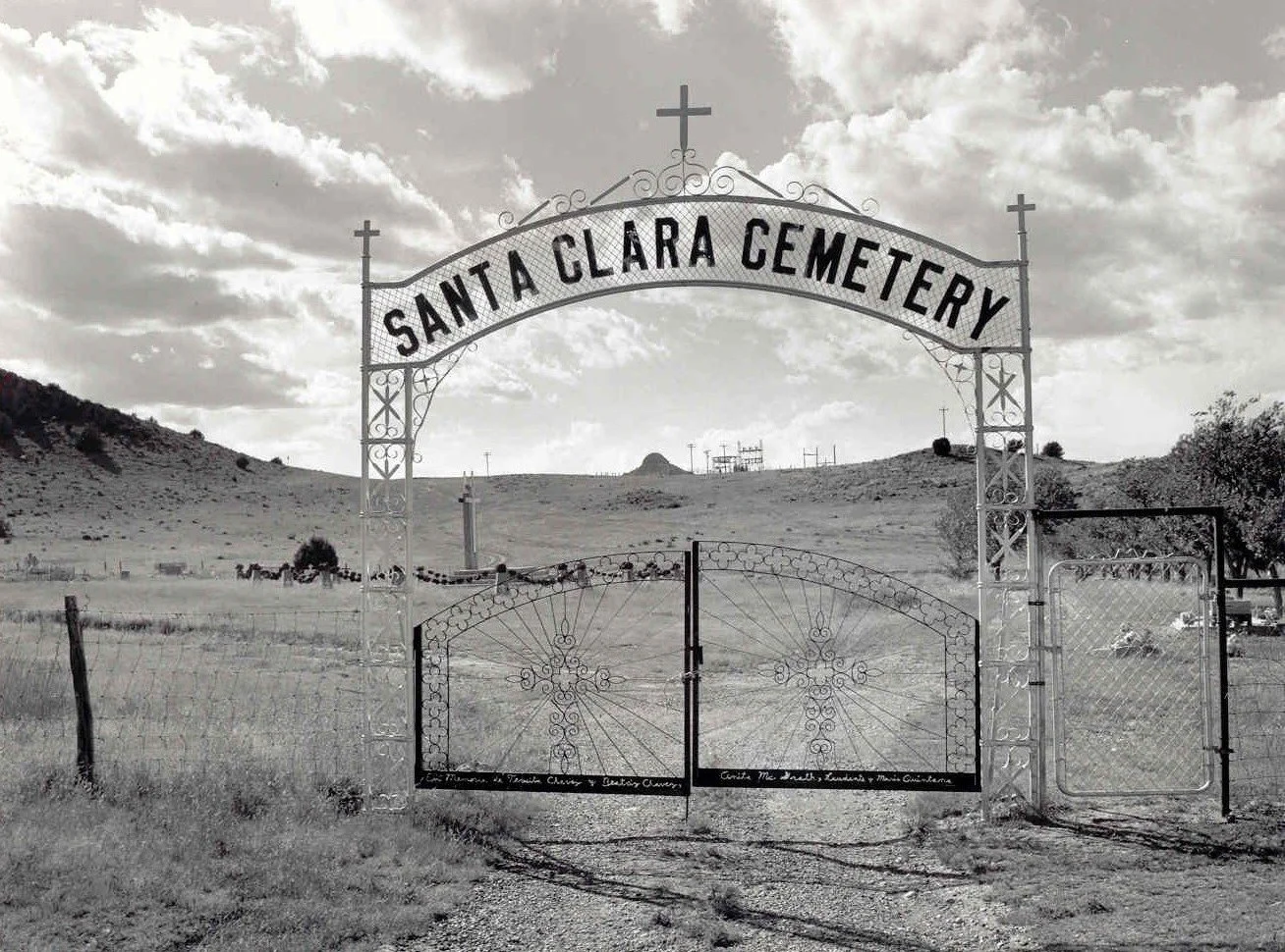 Cemetery on the Santa Fe Trail, Wagon Mound, New Mexico, 1996