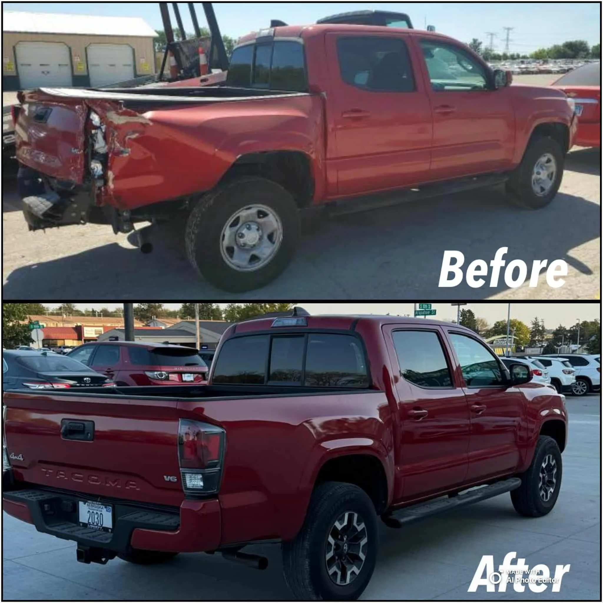 Rear Side Repair