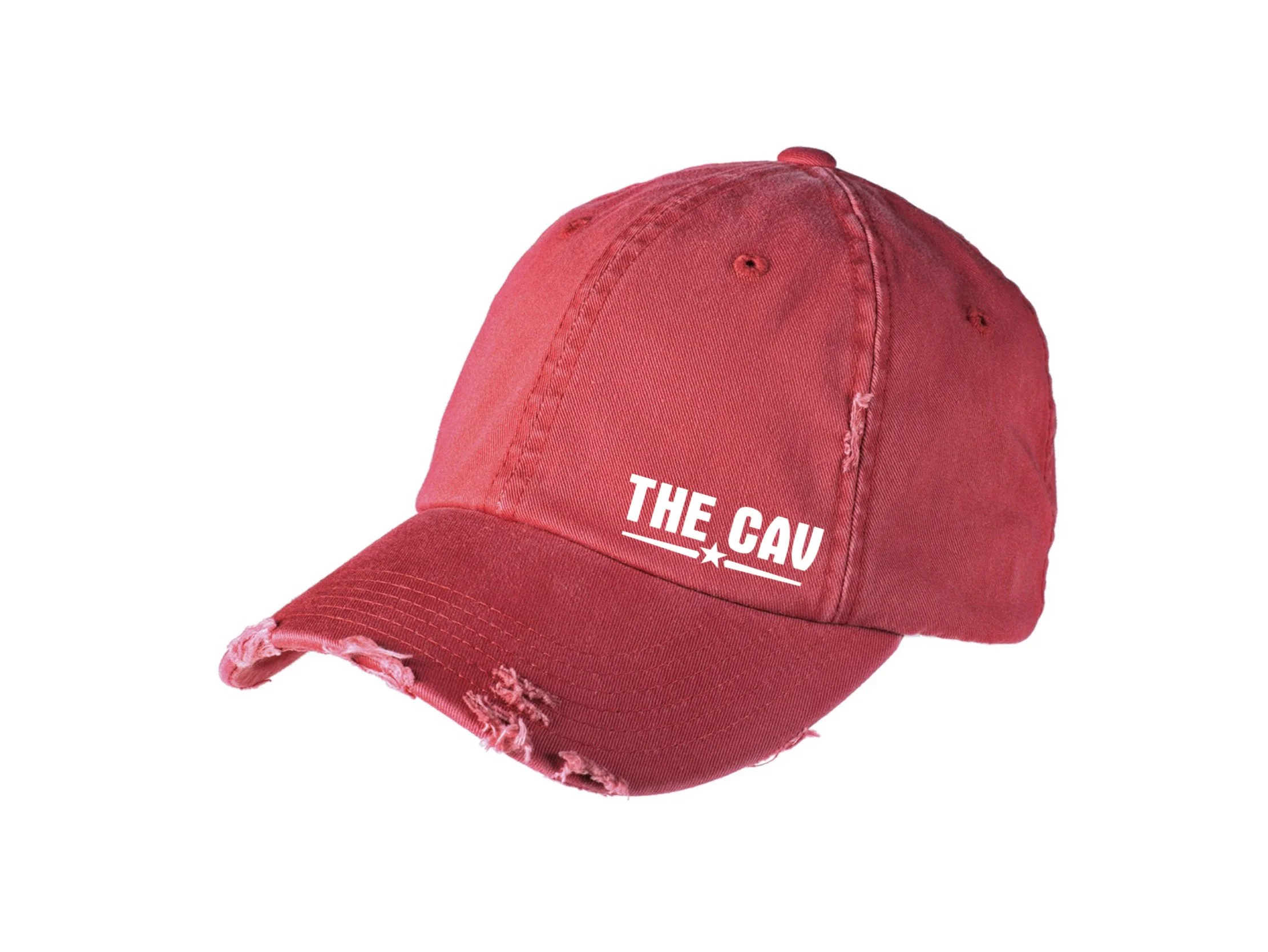 THE CAV Distressed Hat (Embroidered)