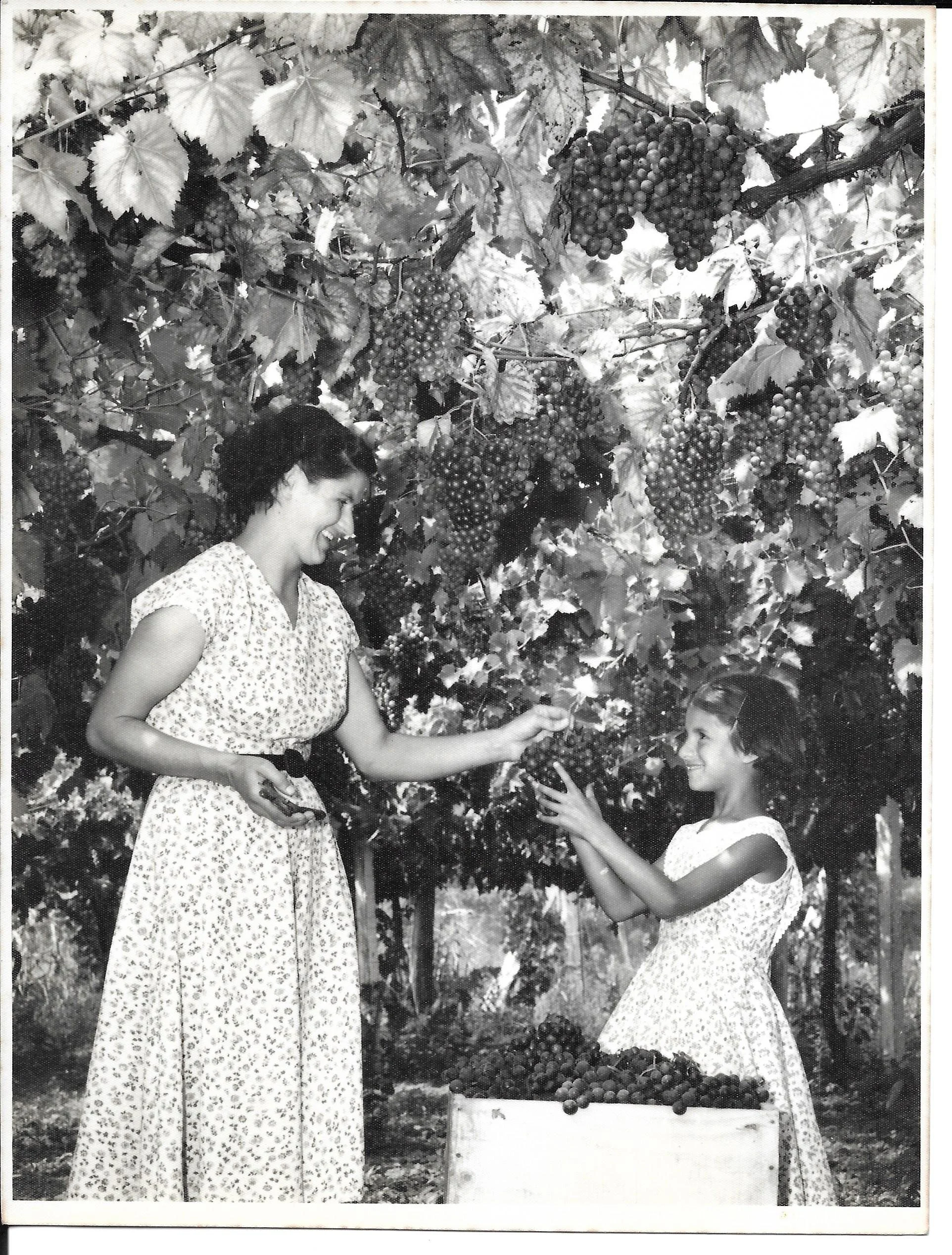 Helen & Mum 1955