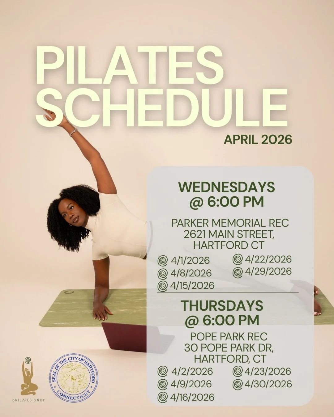 Ready for Season 2, Hartford?! 🙌🏾 

I&rsquo;ve missed you! Your consistency, your energy, and your feedback are the reason this series keeps growing. Thank you for showing up the way you do 🥹🤎

We&rsquo;re rolling into Spring with fun new flows, 