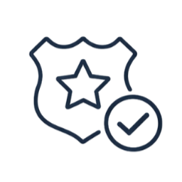 Police check completed