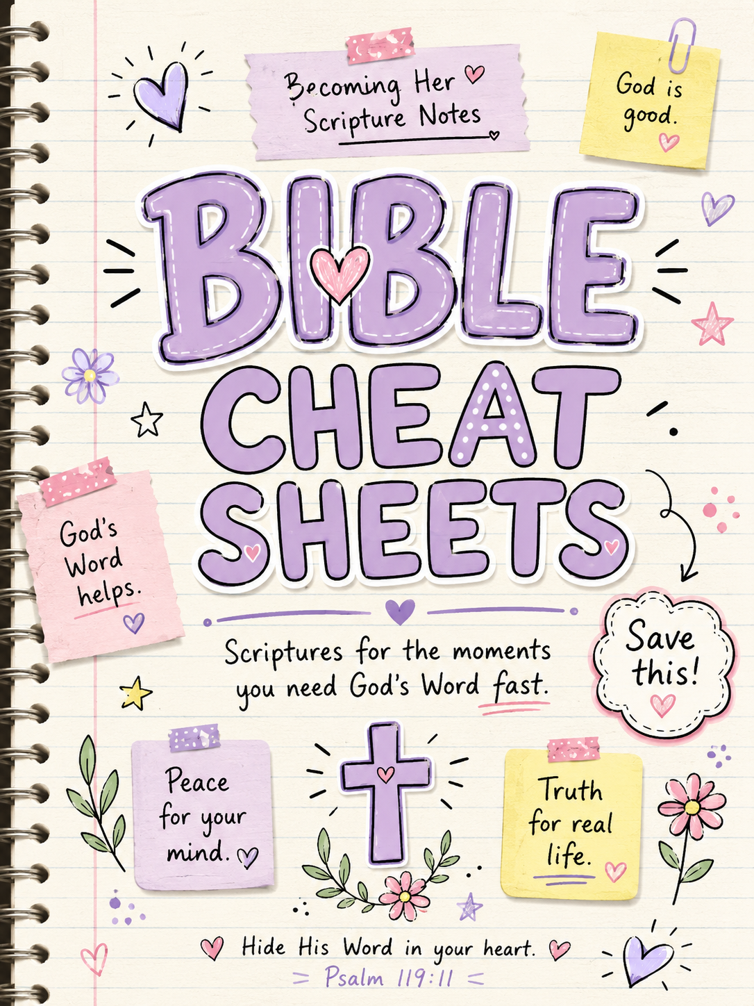 The Bible Cheat Sheet Collection | Digital Download