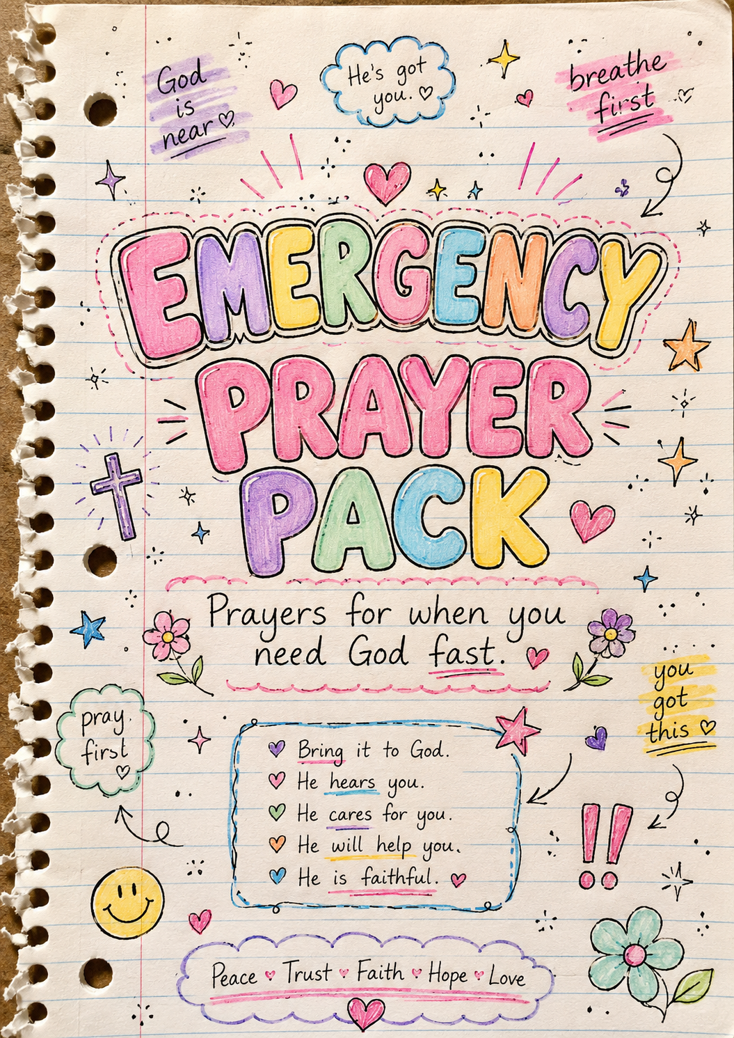 The Emergency Prayer Pack | Digital Download