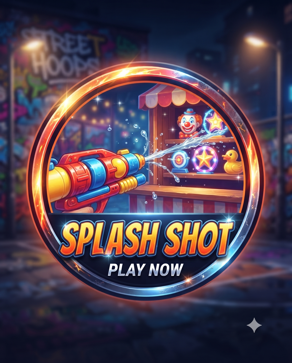 Splash Shot water blaster arcade game