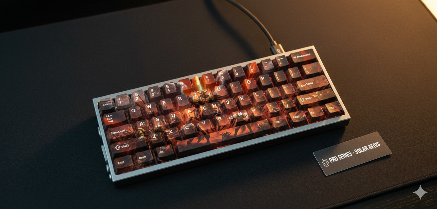 Pro Series - Solar Aegis (60%) RGB Mechanical Keyboard