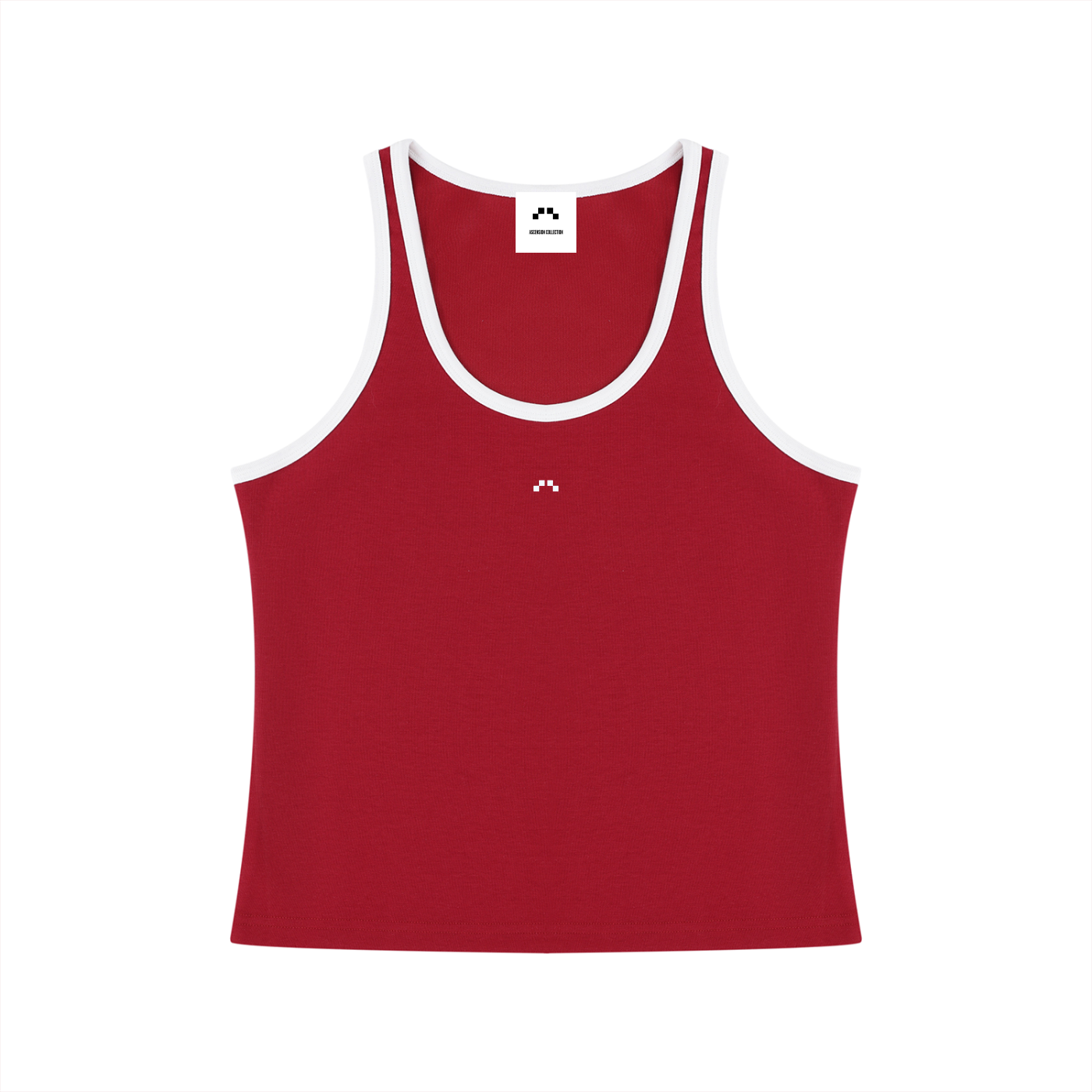 Women's Color Block Cropped Tank Top