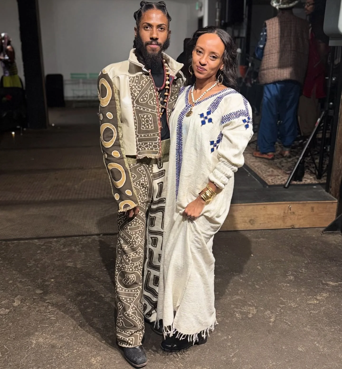 The Menen Gabi Maxi Dress brings the kind of warmth you feel instantly, the weight of layered, hand-spun Gabi cotton and the quiet character of the weave. Each piece has its own small variations, the way all handmade textiles do. 
That&rsquo;s what m