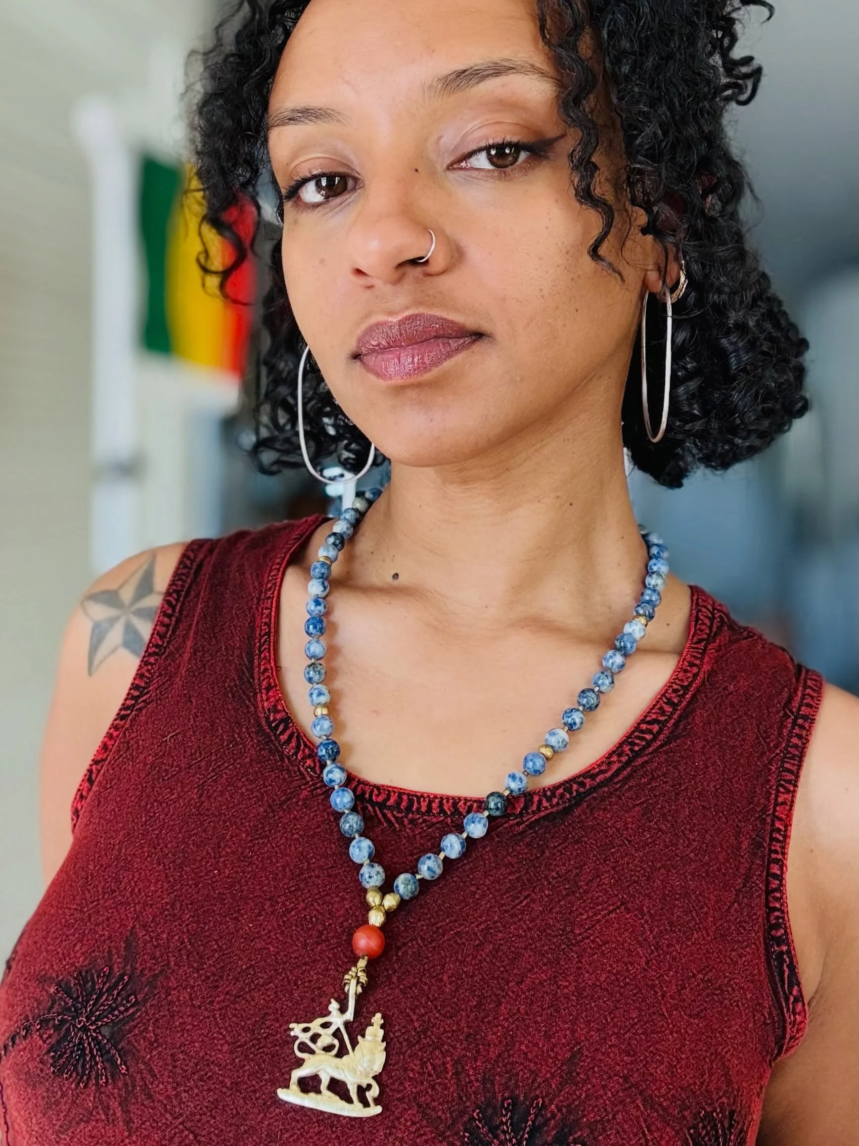 🧿 frequency!!! 

#handmade #gemstones #lionofjudah #meskel #jewelry