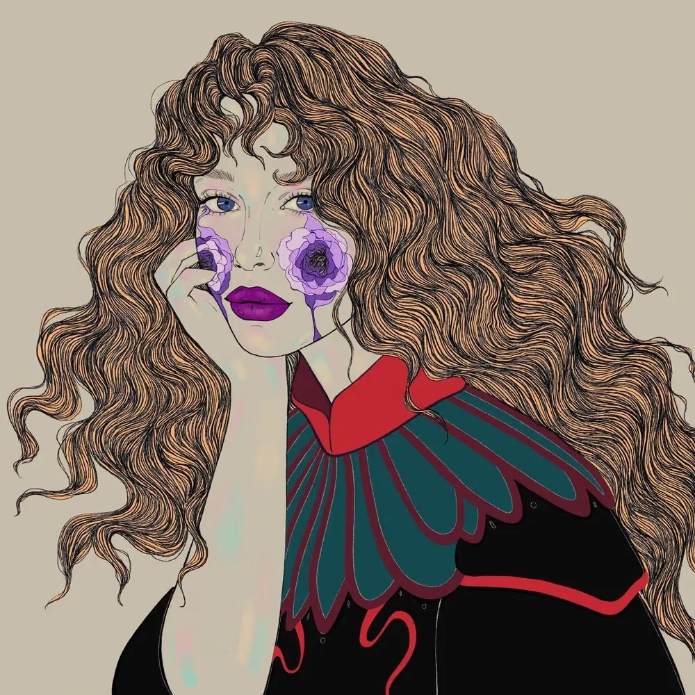 My tears - and yours - bloom like royalty. They are the expressions of our souls, no not necessarily sad, just expressive of the love for you we contain in our eyes and our hearts, while exercising so much self-control.