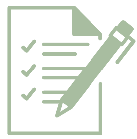 Checklist with a pen, showing items checked off on the list l Encompass Growth Counselling l Lyn Le