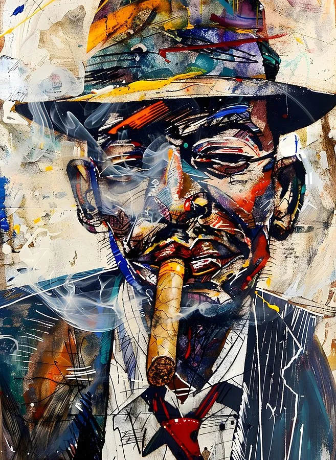 Abstract Odyssey- Art Brut's Tale Unfolding in Expressive Figuratism and Cigar Essence