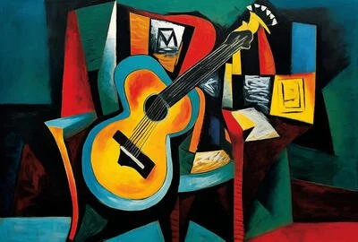 Guitar- Storied Strings and Abstracts