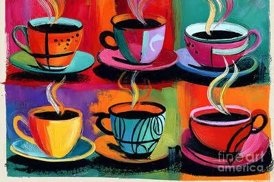 Coffee Culture in Color - A Symphony of Ritual and Creativity