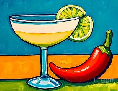 Raise a Glass to Cinco de Mayo - Cocktail Art in Full Color