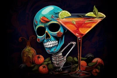 Spooky Splendor - Halloween Through the Eyes of Abstract Art
