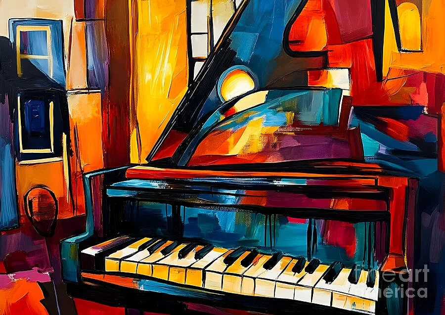 Visualizing Music- The Grand Piano in Abstract Expression