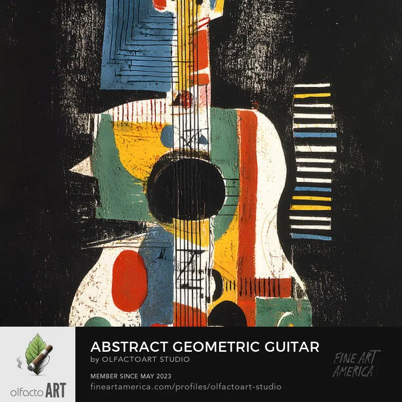 Abstract Geometric Guitar Against a Dark Background for a Modern Artistic Composition

#abstractguitar #guitarart #musicalabstract #abstractmusic #abstractart #guitarstrings #guitarist #modernart #musicianlife #instrumentart #geometricguitar #creativ
