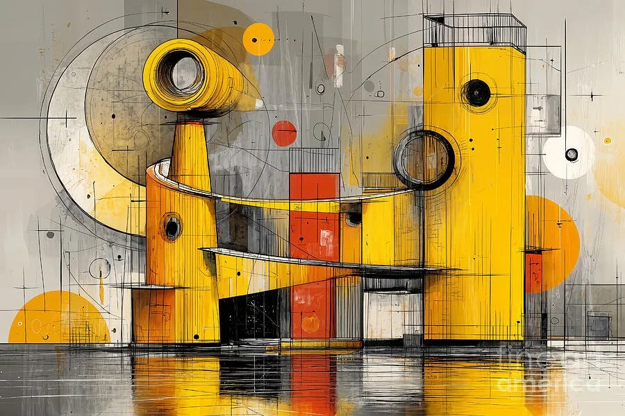 The Language of Modern Architecture in Art