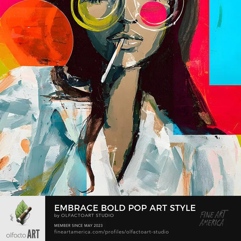 Embrace Bold Pop Art Style with a Fashionable Woman in Oversized Round Glasses

#womanPopart #popart #art #digitalart #popartstyle #femaleart #contemporaryart #artisticexpression #artcollectors #artwork #artistsoninstagram #womencreators #modernart #