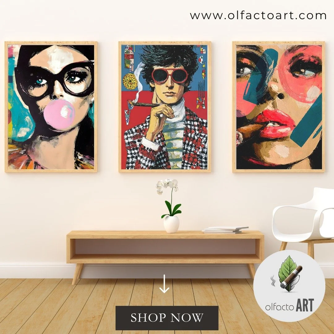 Available now on OlfactoART.com
This belongs on your wall: Pop the Moment - Stylish Woman with Oversized Sunglasses Blowing Pink Bubblegum

#popart #art #popartwork #artist #popartstyle #modernart #artlovers #artcollectors #creative #contemporaryart 