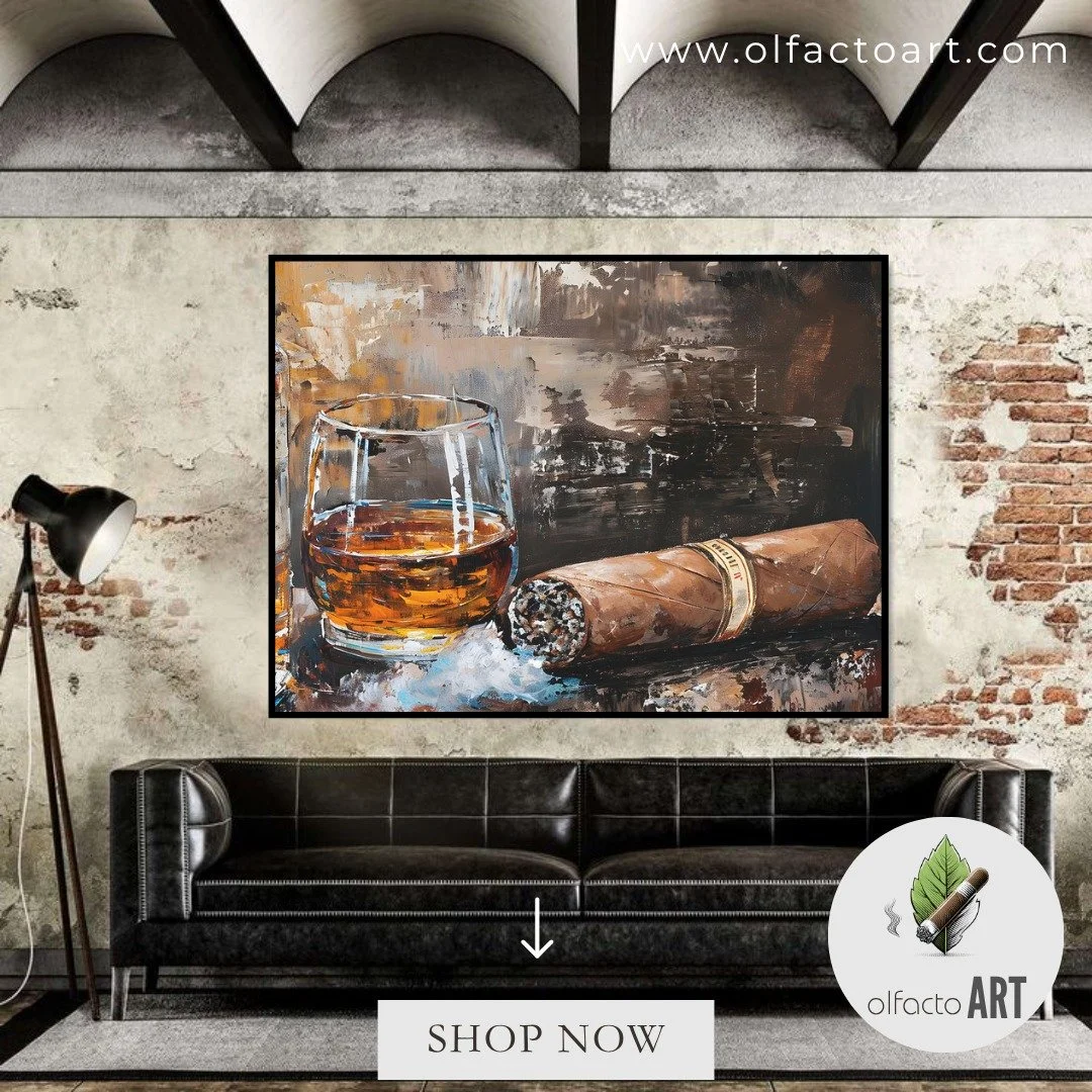 Timeless Trails- A Symphony of Whiskey and White Fumes in Expressive Strokes

#WhiskeyAndCigar #WhiskeyLovers #CigarAficionado #WhiskeyTasting #CigarLife #WhiskeyTime #CigarLovers #WhiskeyCulture #CigarSmoking #WhiskeyBarrel #CigarNight #WhiskeyDrink