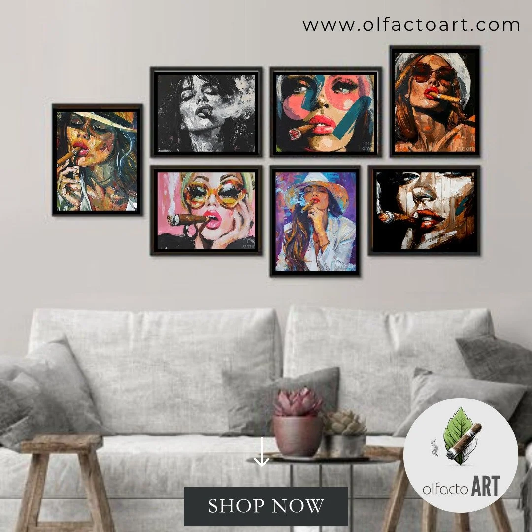 Available on OlfactoART.com

Femme Fatale Cigar Collection. Capturing the elegance and confidence of women who embrace the ritual of cigars with style and flair. 

#femmefatale #cigar #cigarlife #cigarbabe #cigarlovers #smokingstyle #cigaraficionado 