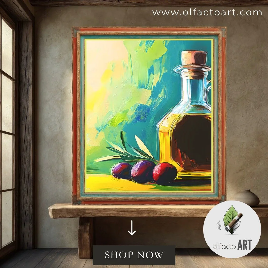 Olive Oil Elegance - A Trio of Olives and Fresh Leaves in Vibrant Harmony
https://fineartamerica.com/featured/olive-oil-elegance-a-trio-of-olives-and-fresh-leaves-in-vibrant-harmony-olfactoart-studio.html

#oliveoil #extraVirginOliveOil #healthyFats 