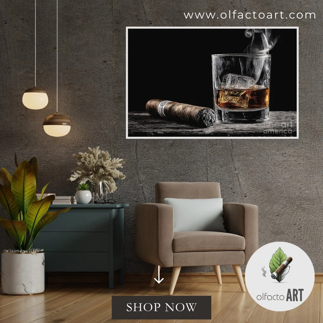 Lift a Glass of Whiskey and Watch Smoke Rise from a Lit Cigar
https://fineartamerica.com/featured/lift-a-glass-of-whiskey-and-watch-smoke-rise-from-a-lit-cigar-olfactoart-studio.html

#Whiskey #Cigar #WhiskeyLovers #CigarAficionado #WhiskeyTasting #C