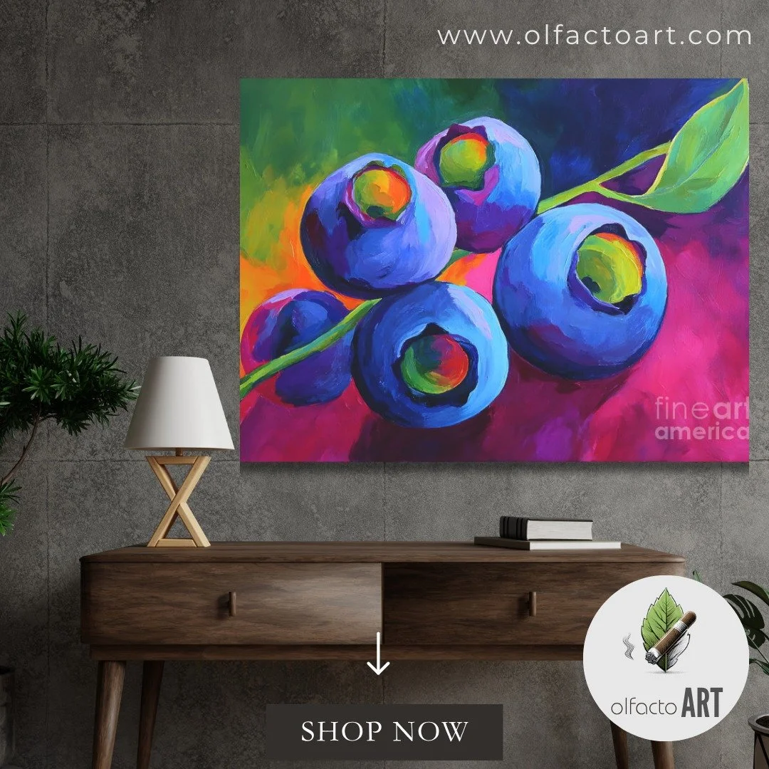 Energetic Celebration of Freshness and Nature- Vibrant Blueberries in Bold Exaggerated Colors
https://fineartamerica.com/featured/energetic-celebration-of-freshness-and-nature-vibrant-blueberries-in-bold-exaggerated-colors-olfactoart-studio.html

#Ab