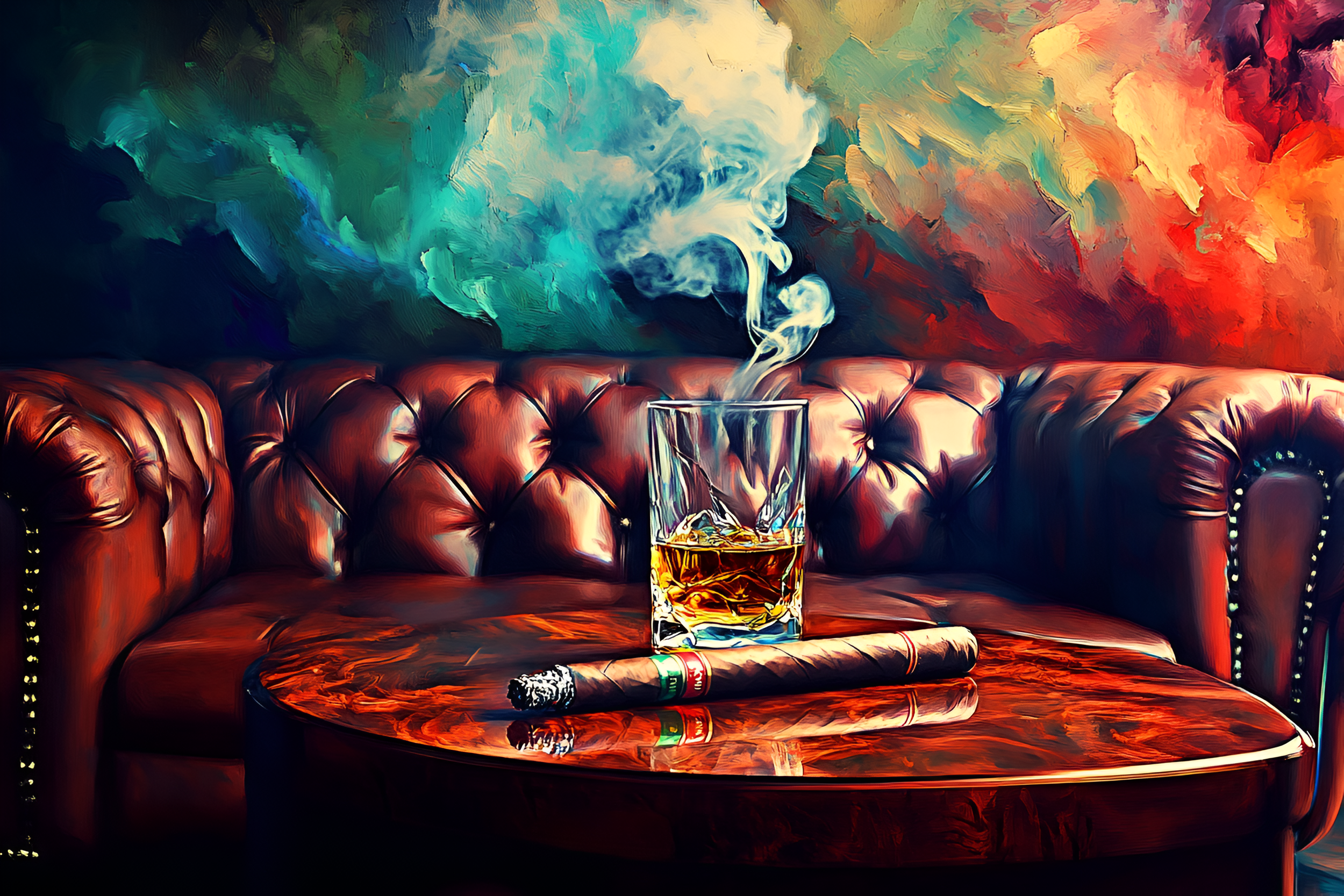 Savor the Ritual, Celebrate the Craft, Experience Whiskey and Cigar Art