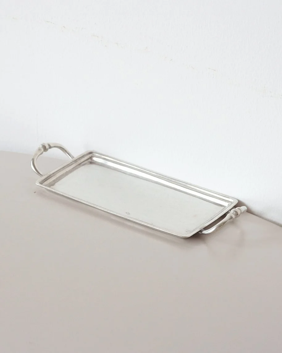 Pewter Square Tray
