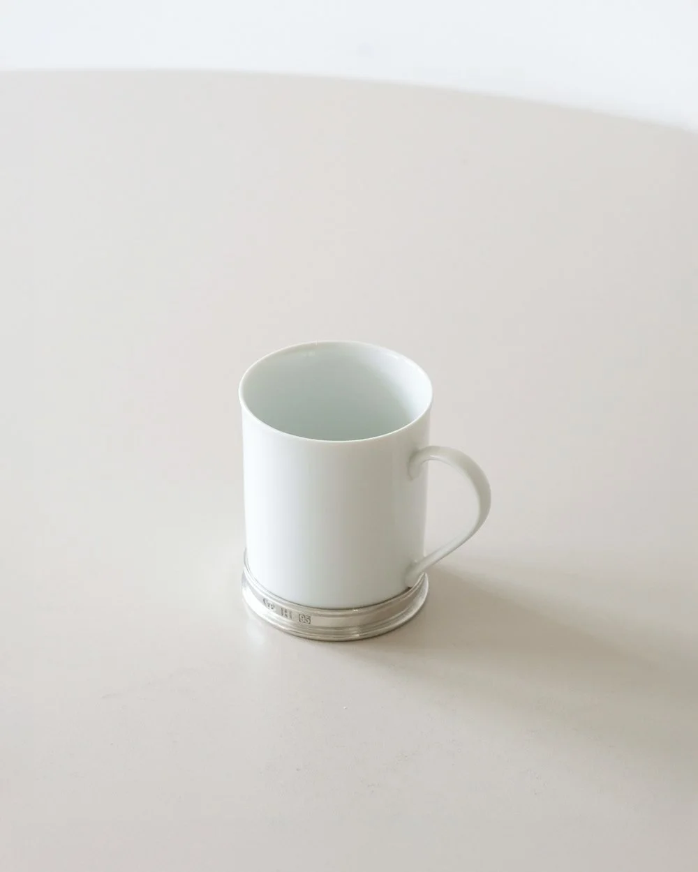 Pewter Porcelain Mug 300ml