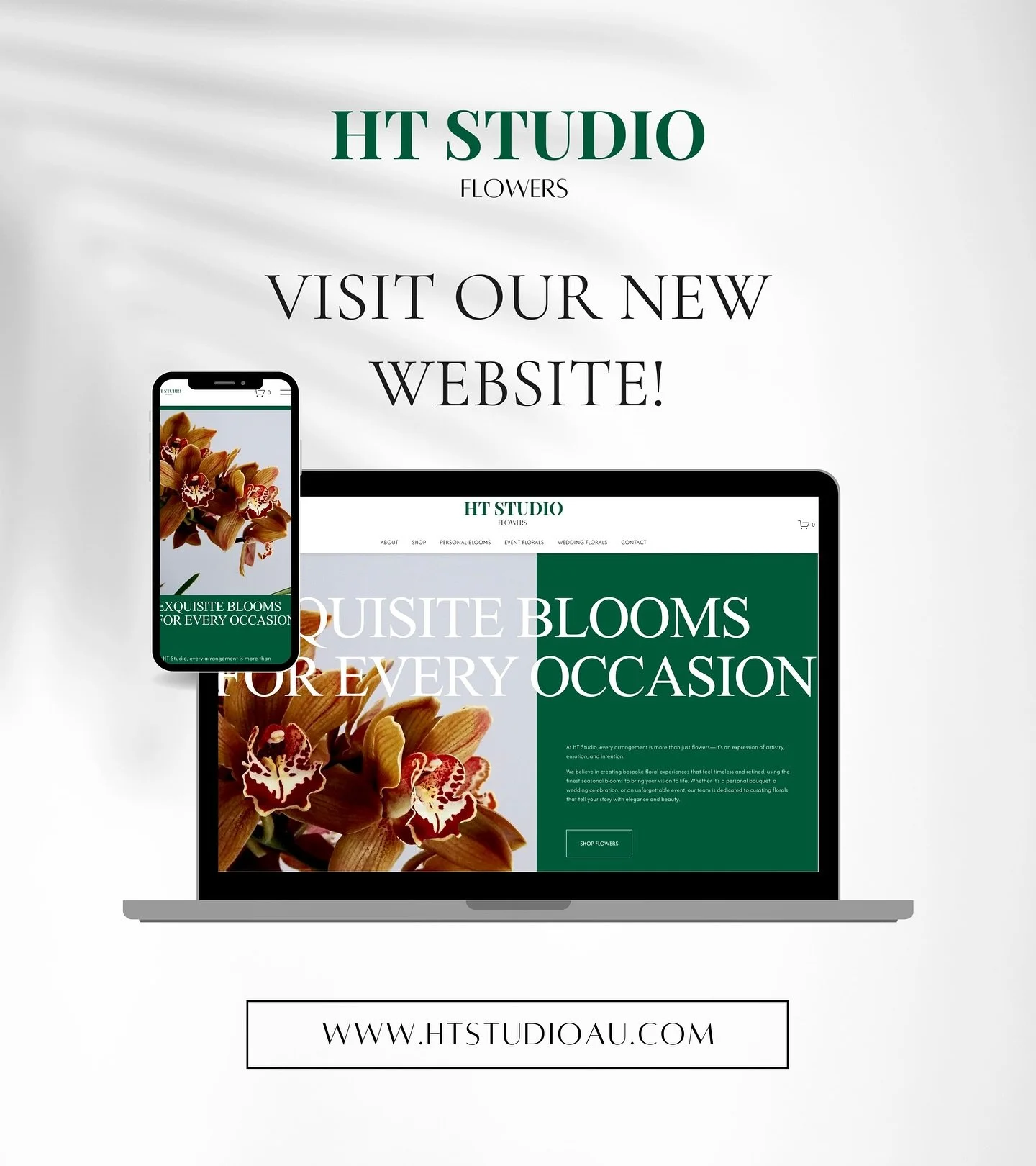 ✨ We&rsquo;re now up and blooming ✨

HT Studio&rsquo;s new WEBSITE and ONLINE STORE have just gone LIVE. Fresh, curated and ready for you to explore. 💚

Take a peek and see what&rsquo;s in full bloom at www.htstudioau.com or via the&nbsp;link&nbsp;i