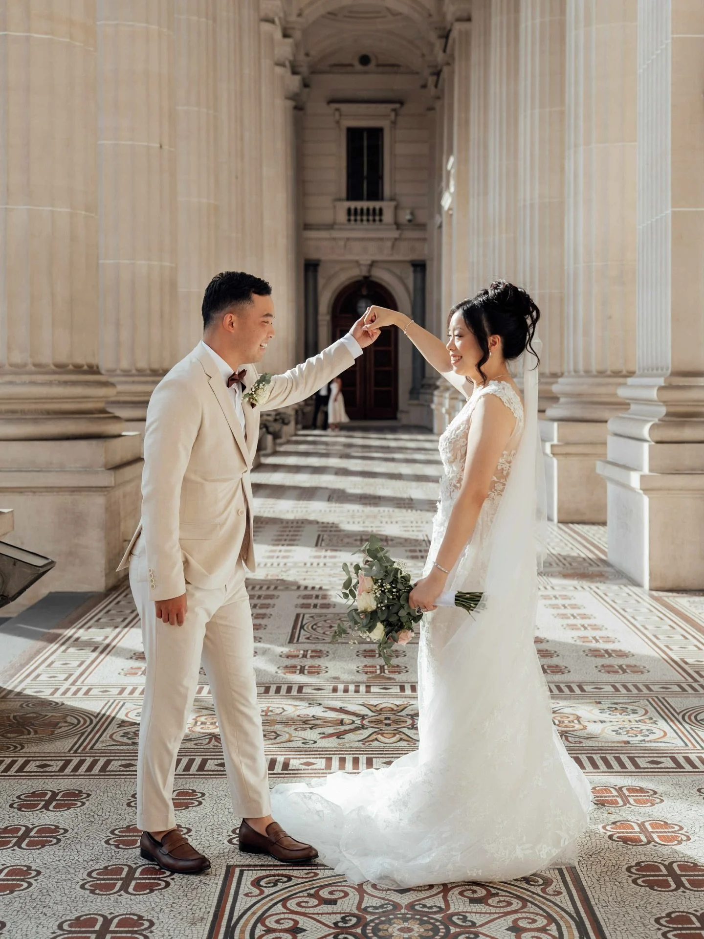 Happy 1st Wedding Anniversary, Benjamin &amp; Amanda 💕

Cheers to your love and to many more anniversaries to come! 🥂✨